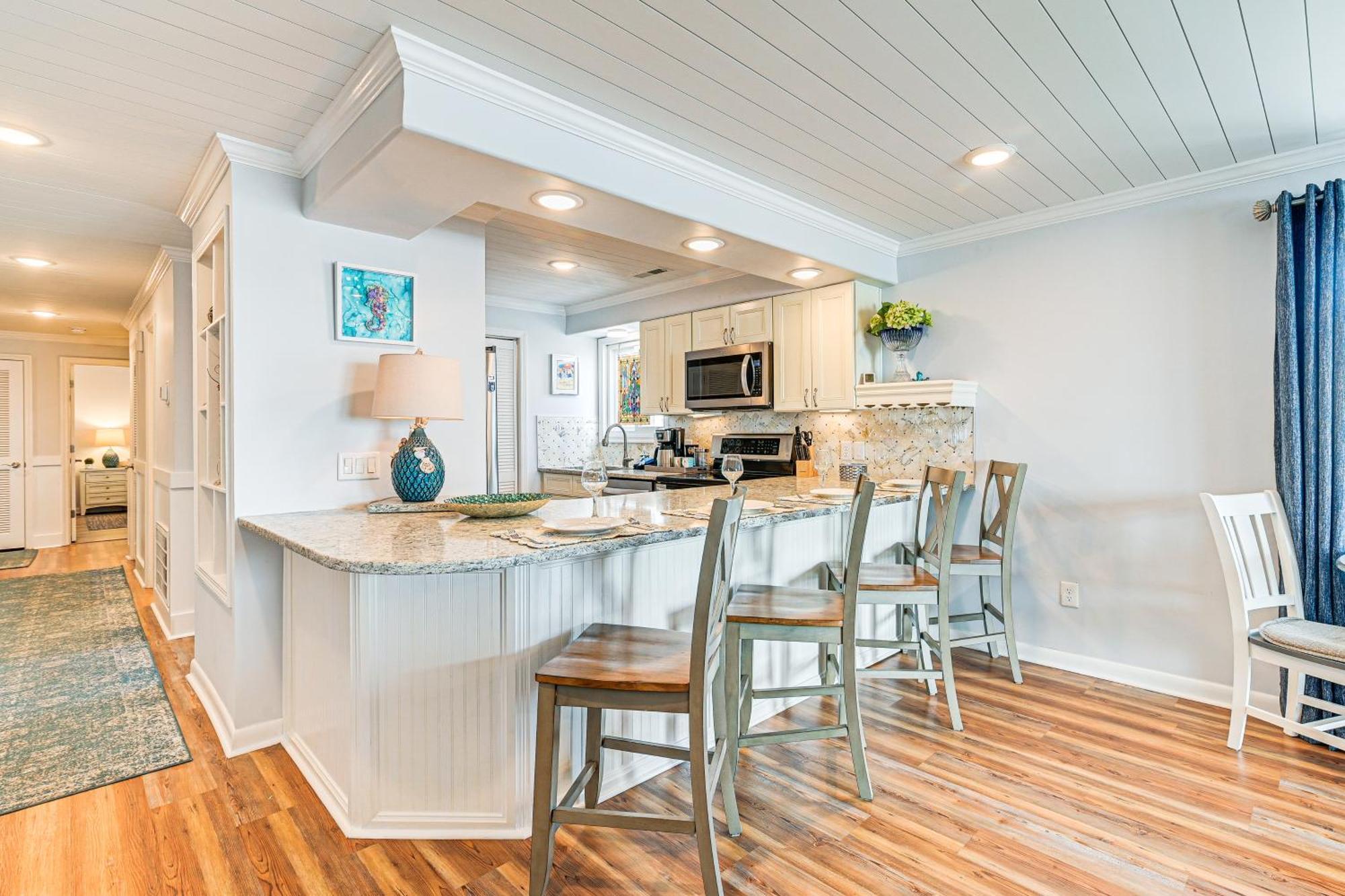 On-The-Beach Escape Oceanfront In Surfside! شاطئ ميرتل المظهر الخارجي الصورة